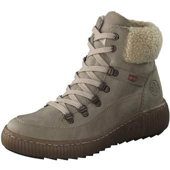 Rieker Schnür Boots in beige