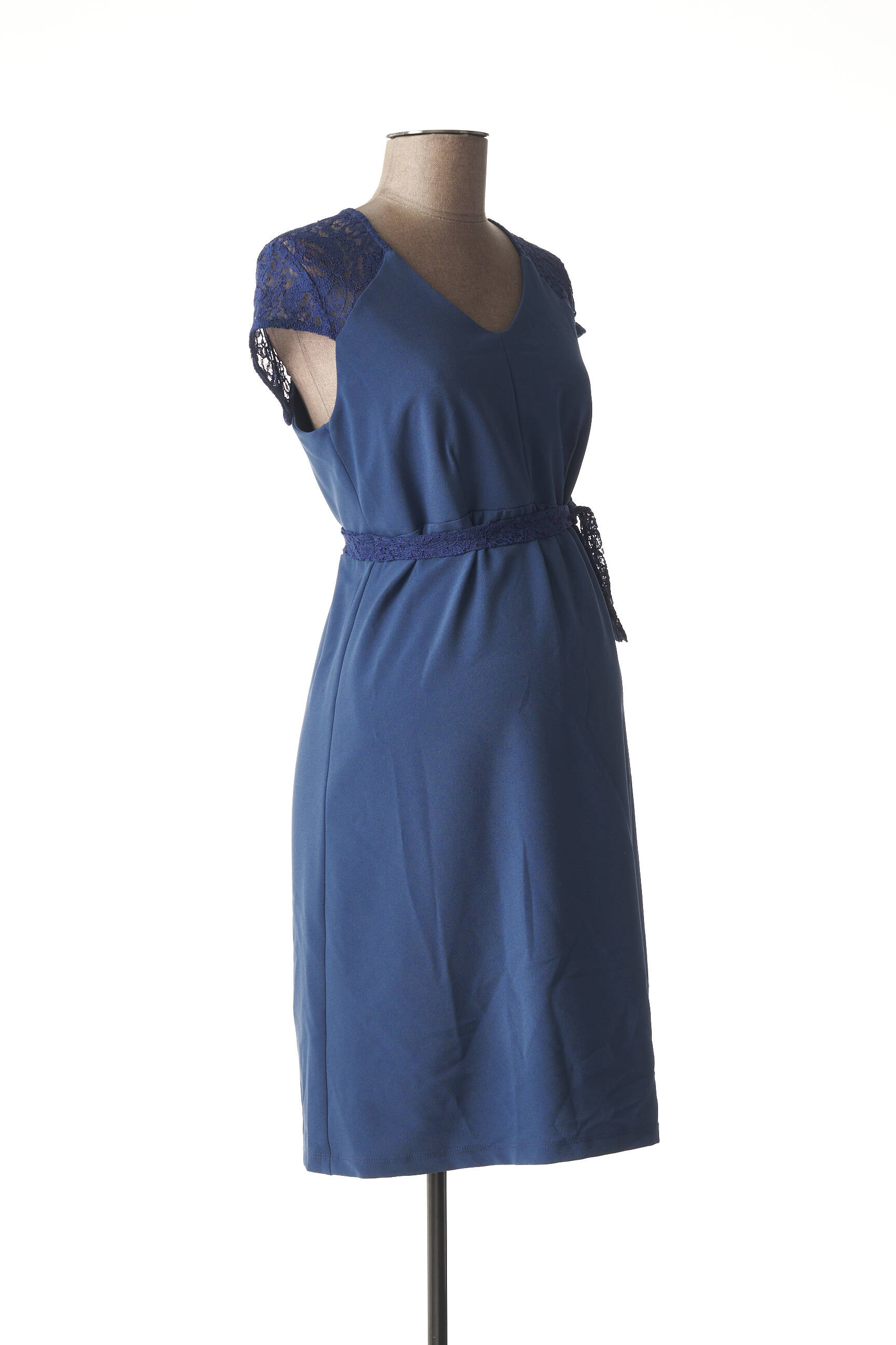 Nina Belly Robes Maternite Femme couleur bleu