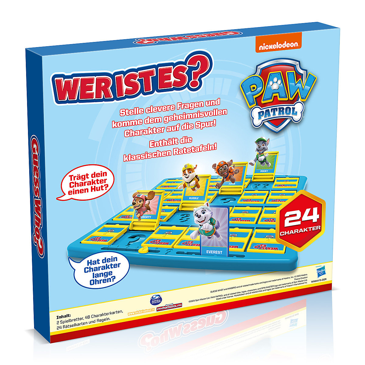 Gesellschaftsspiel Wer ist es - Paw Patrol