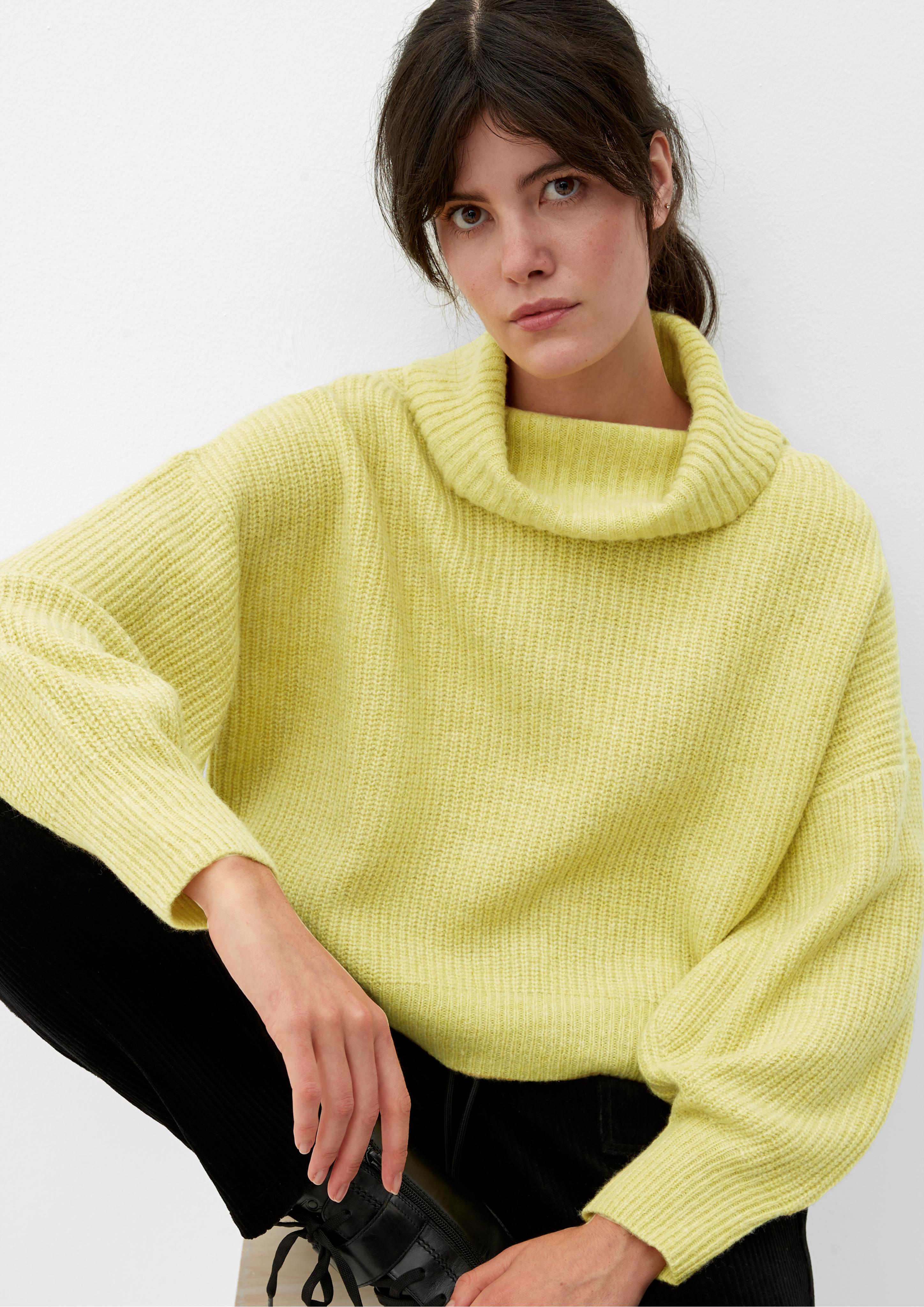 Strickpullover aus Wollmix  2121163-1491