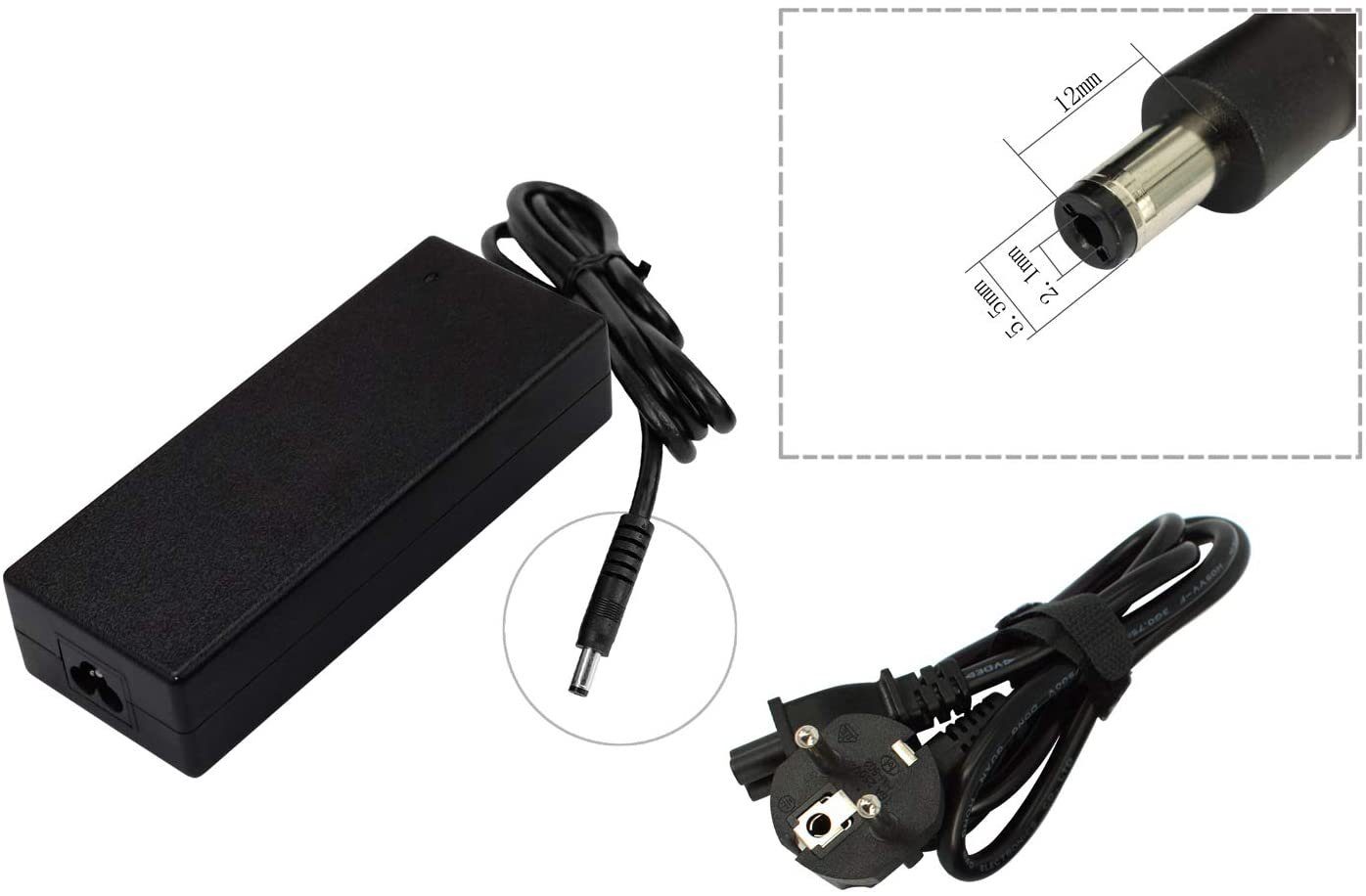 PowerSmart LEB47PV15B.89D E-Bike Akku InTube für E-Bikes Pedelecs von NCM, LLobe, Fitifito, DeHawk und vielen mehr mit Ladegerät Lithium-ion 14500 mAh (48 V)