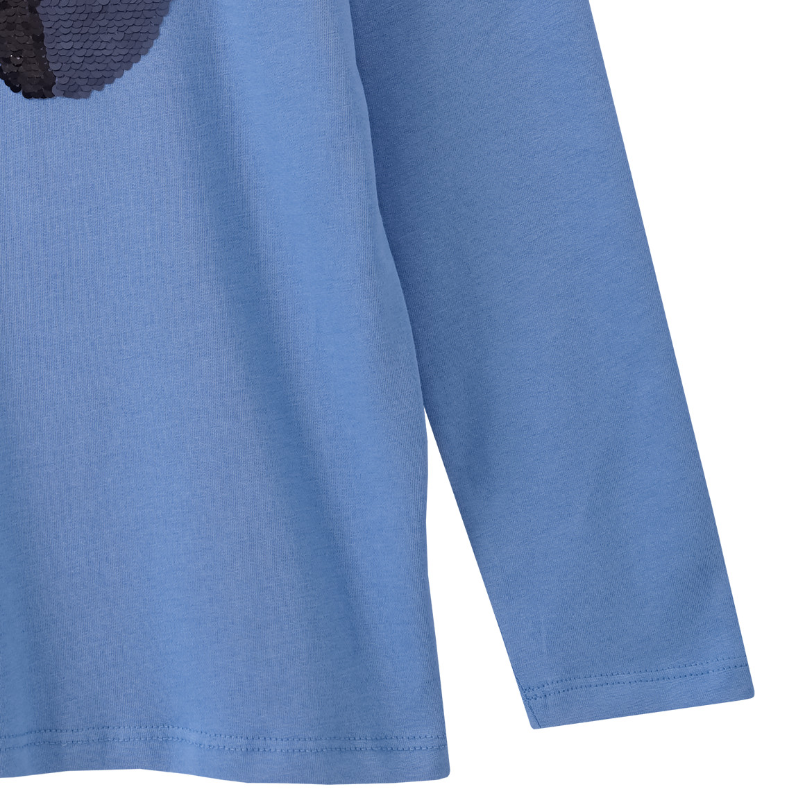 Jungen Langarmshirt mit Wendepailletten