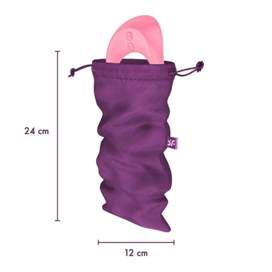 Satisfyer Treasure Bag M violet opbevaringstaske til erotisk legetøj