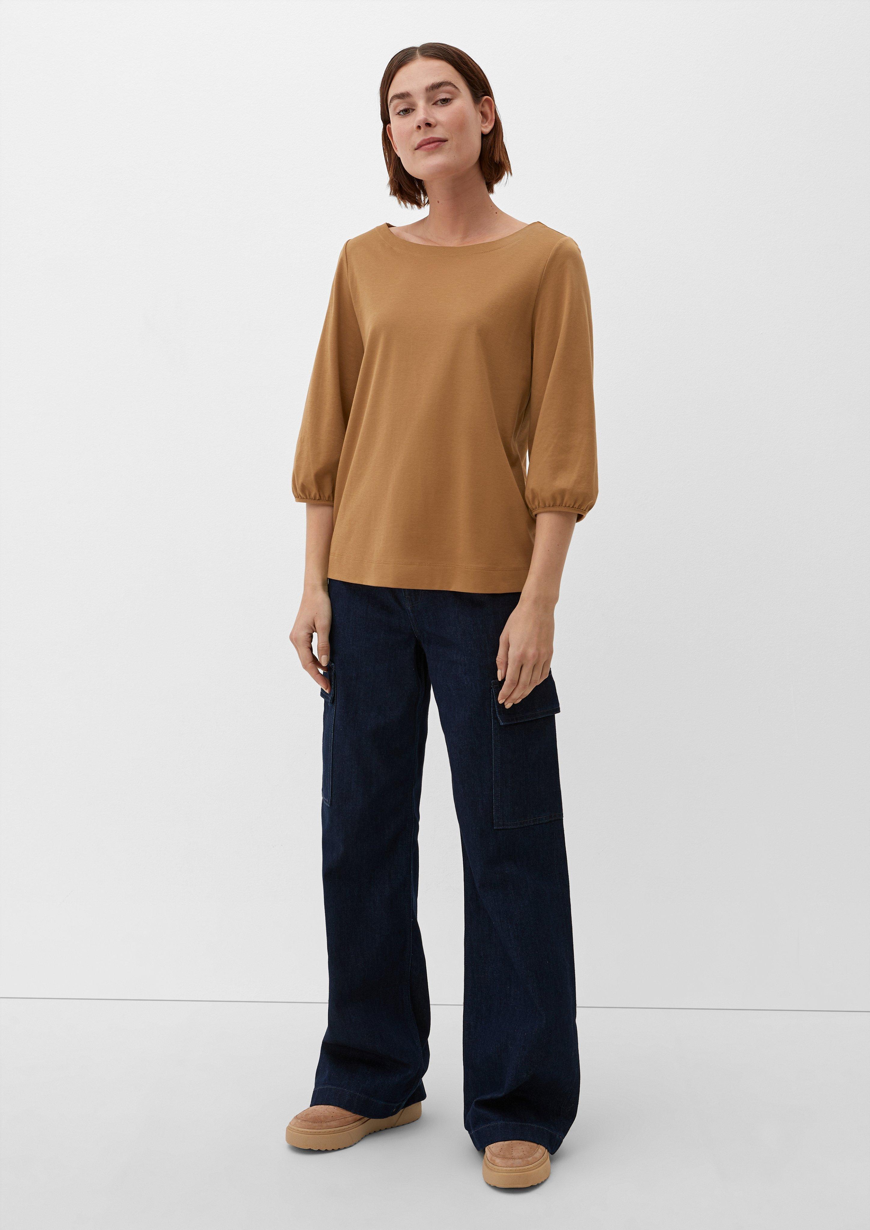 Blusenshirt mit Dreiviertelärmeln  2129741-8469