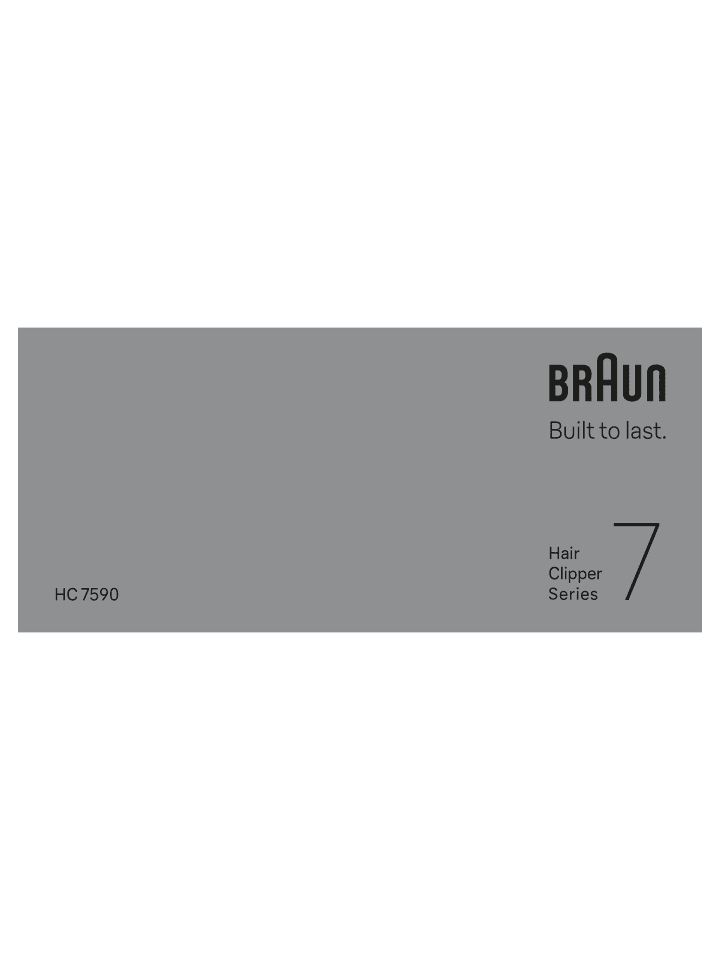 Braun Haarschneider 