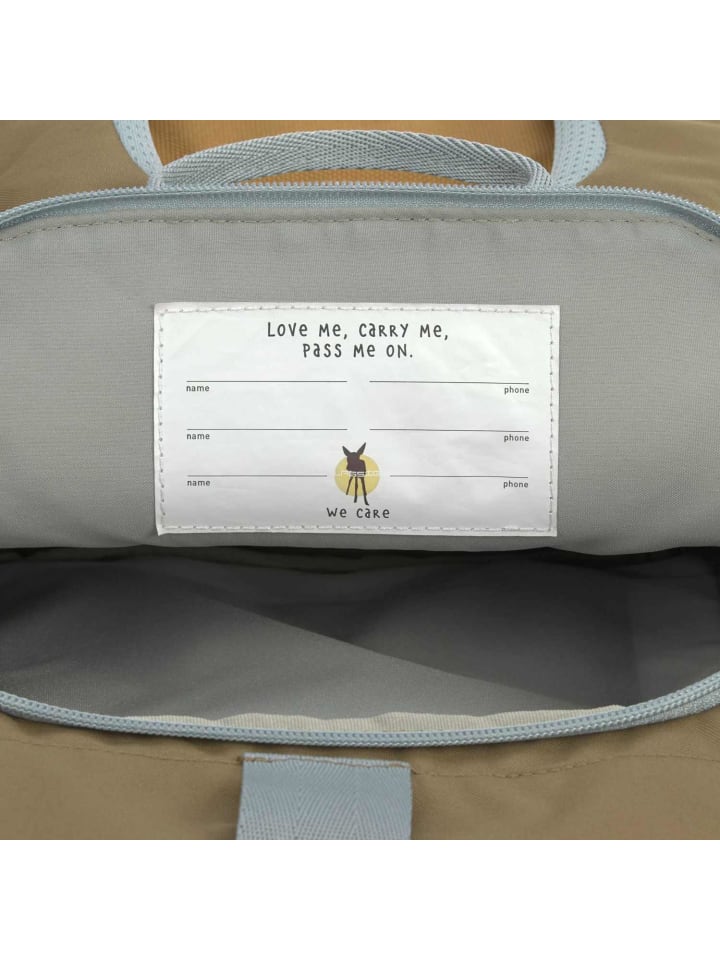 Lässig Lässig Kindergartenrucksack Rolltop Nature light blue günstig kaufen onesize