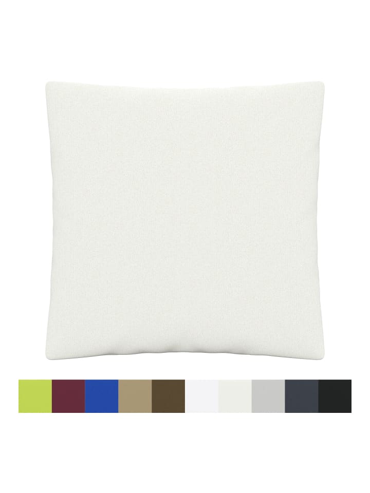 GMD Living 2er Set Jersey Kissenhüllen JESBERG in Farbe Natur günstig kaufen