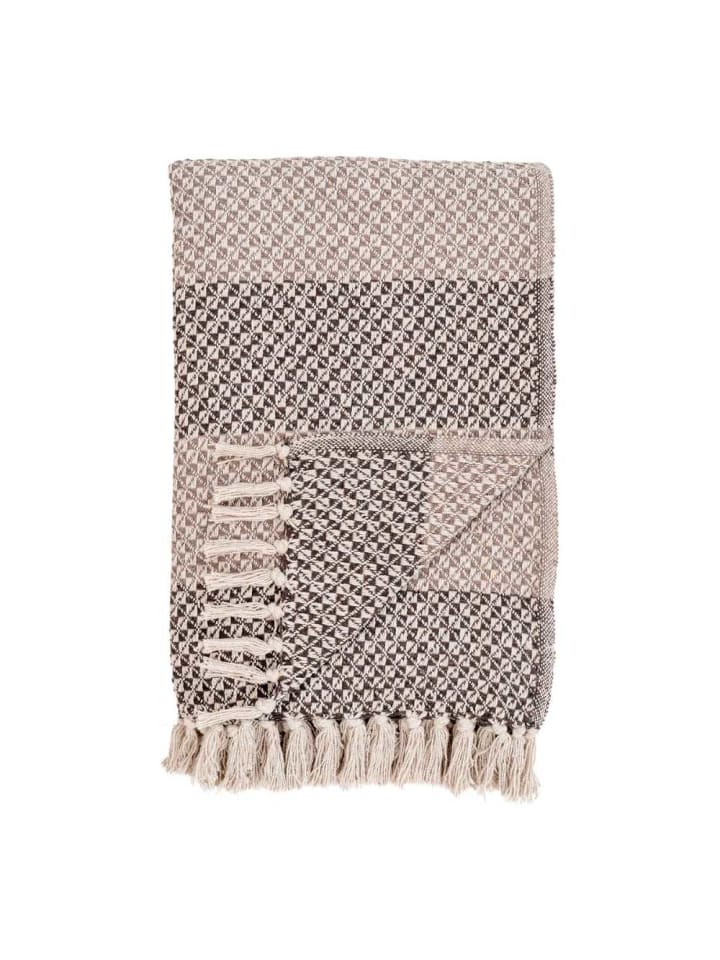House Nordic Decke BELEK Braun Beige 180x130 günstig kaufen onesize