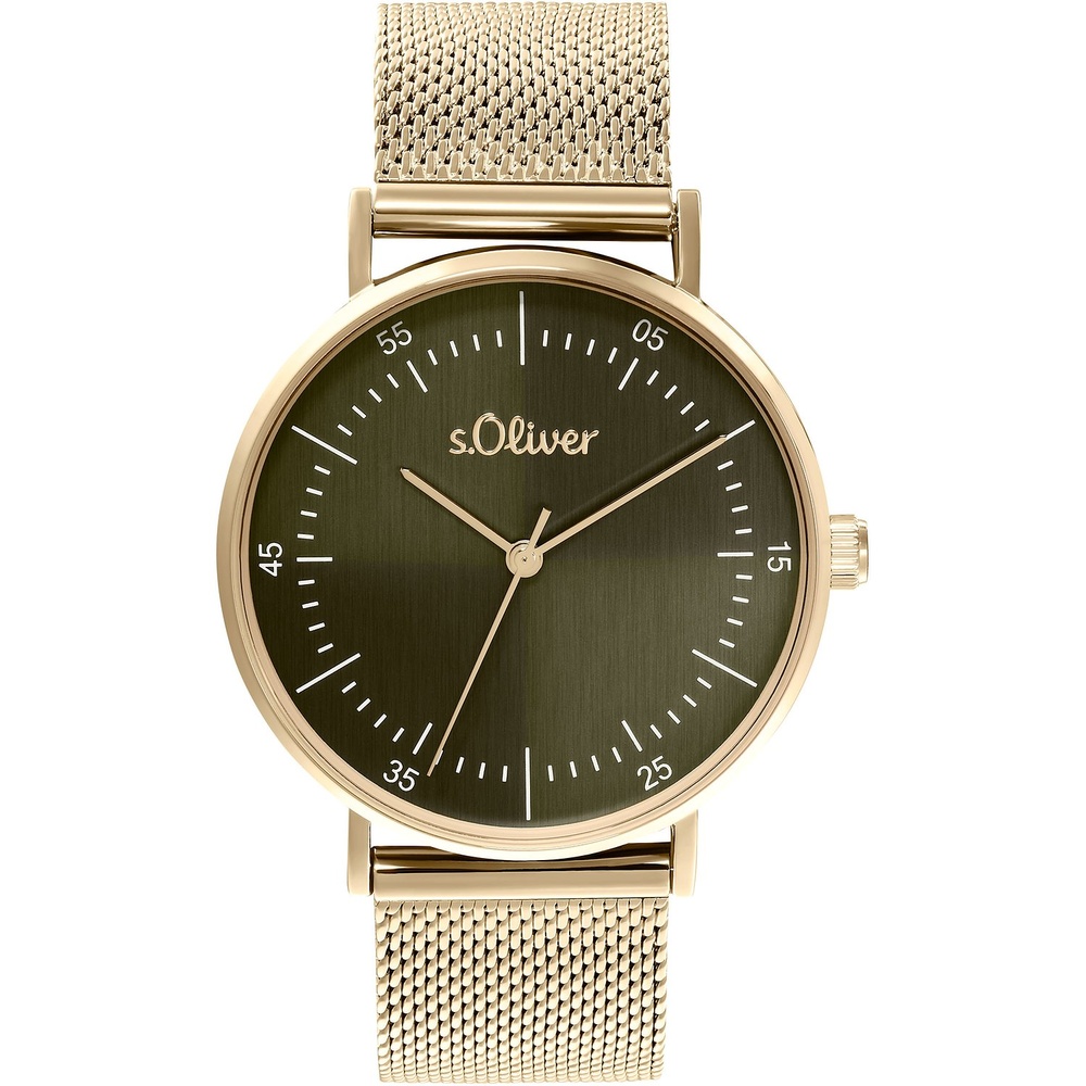 s.Oliver Montre pour femme Acier inoxydable Montre