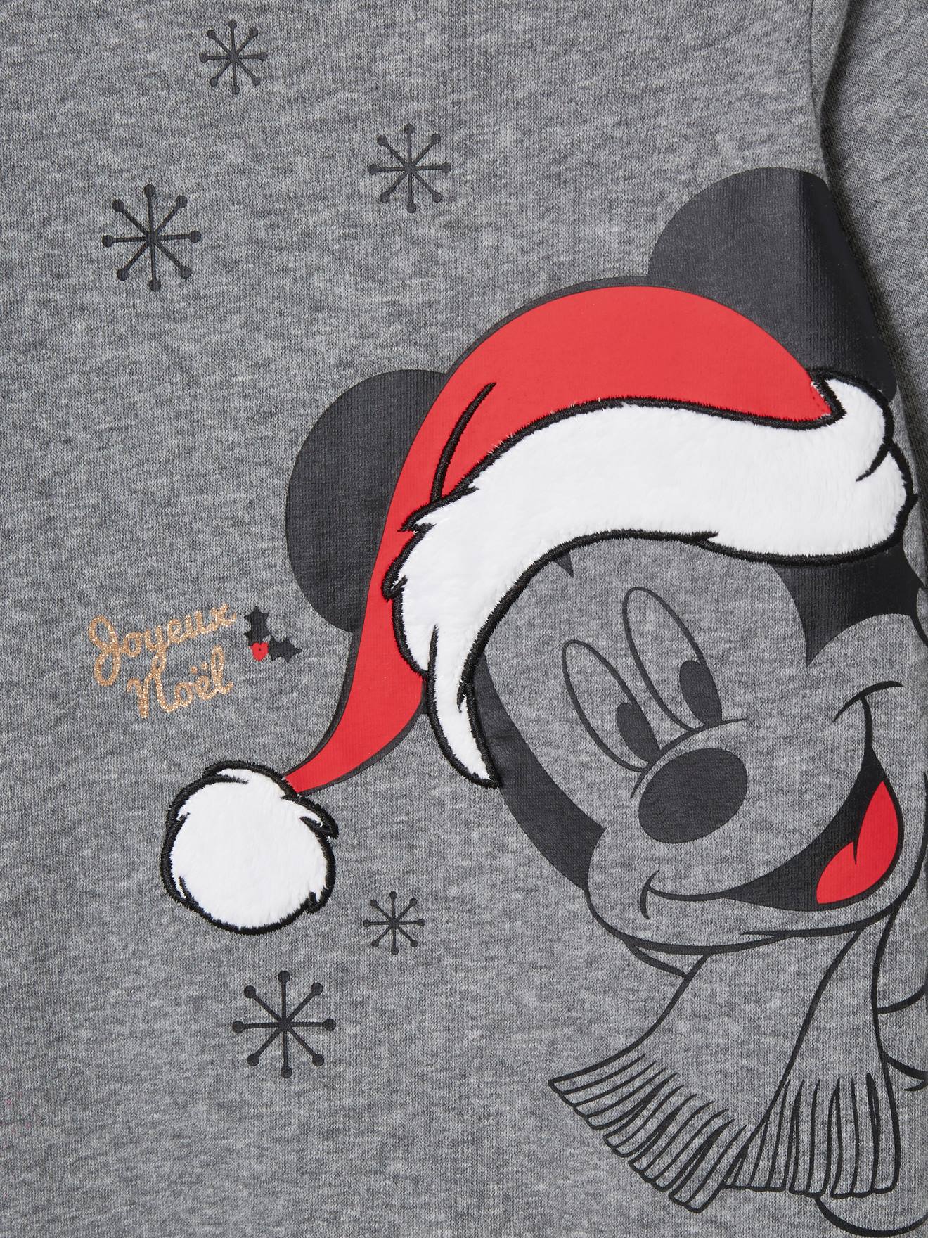 Pyjama noël bébé garçon DS® Mickey gris chiné