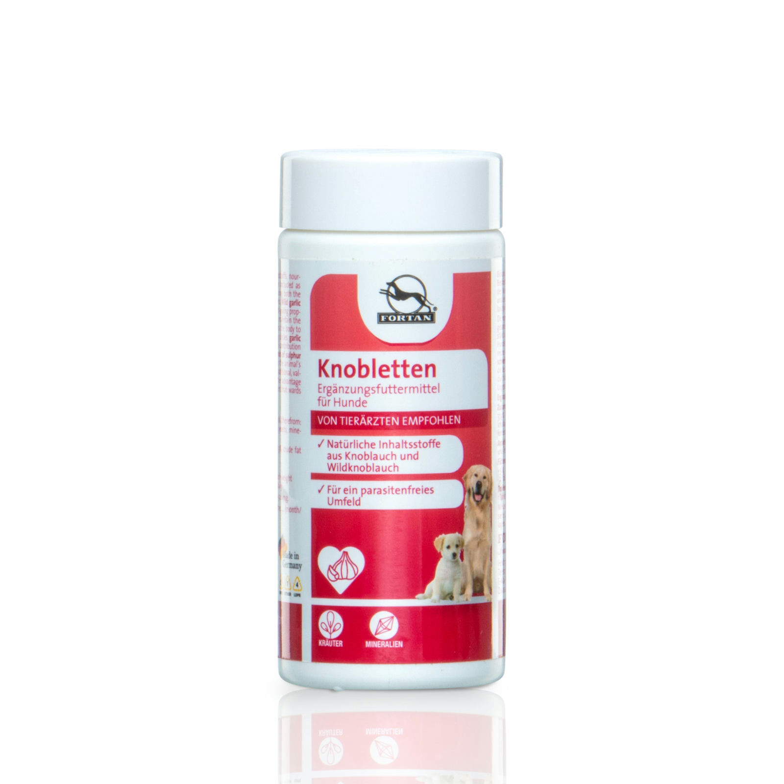 Fortan Ergänzungsfutter & Aufzucht Fortan Knobletten Tabletten mit Knoblauch und Bärlauch 100 g