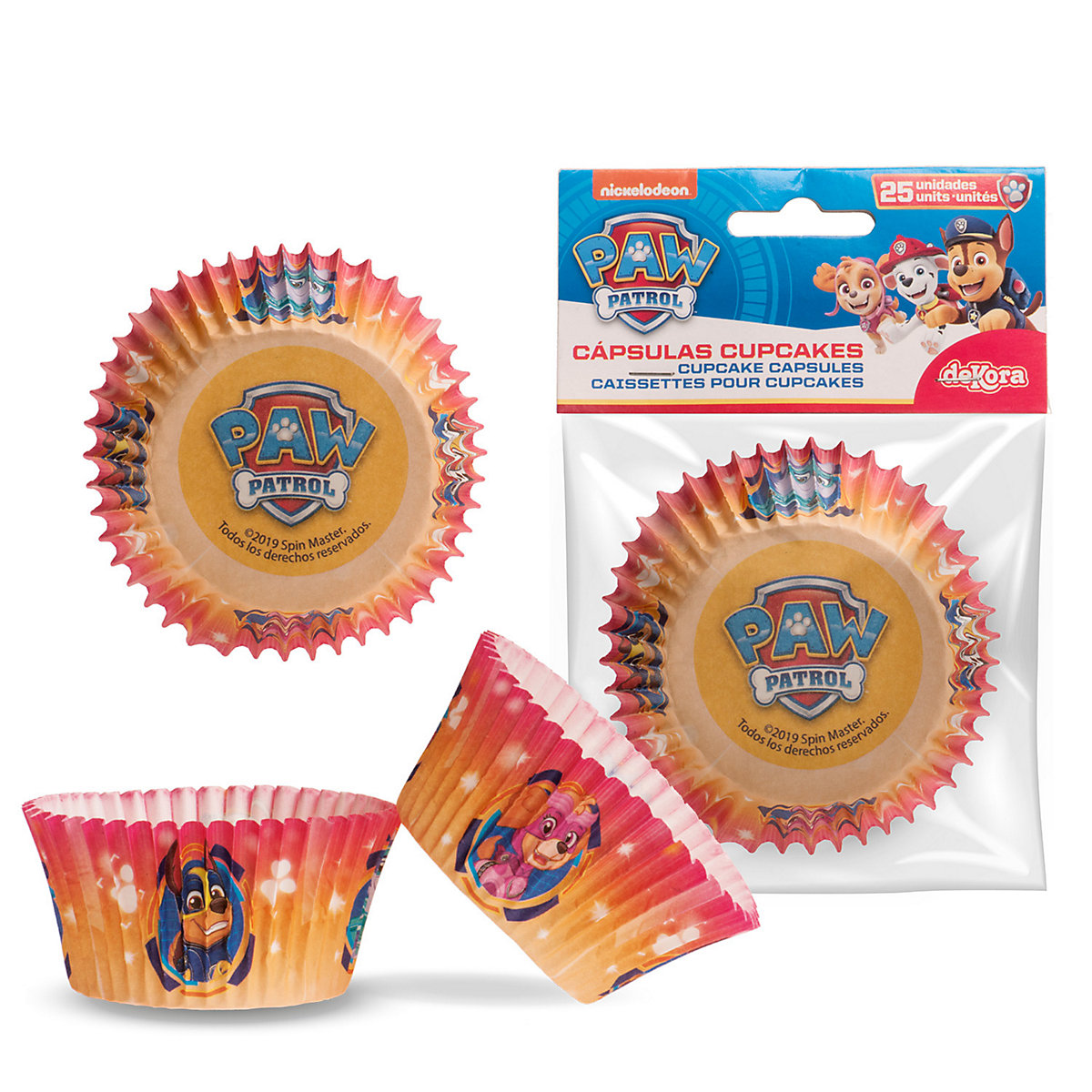 Muffinförmchen Paw Patrol