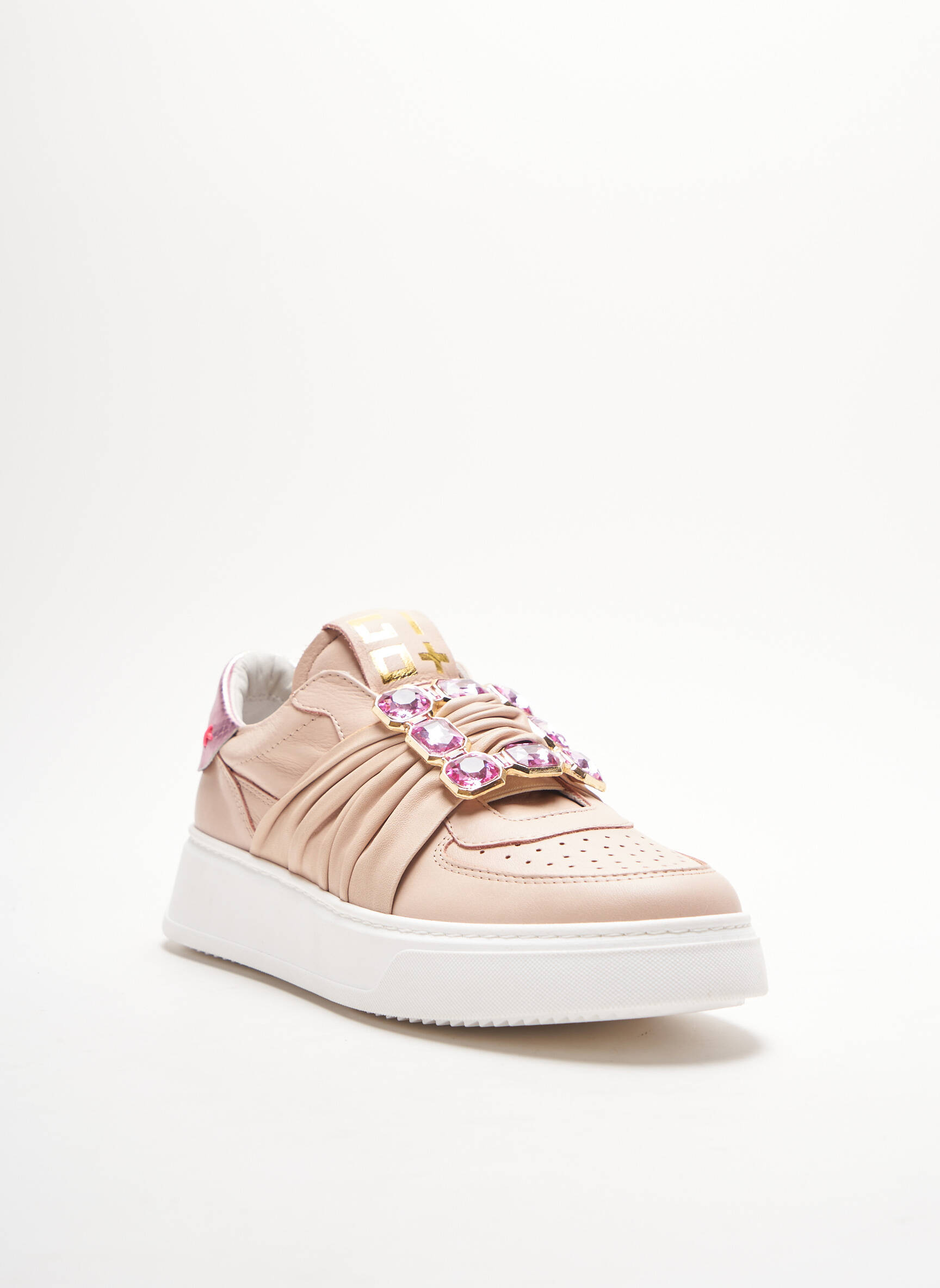 Gio  Baskets Femme couleur rose