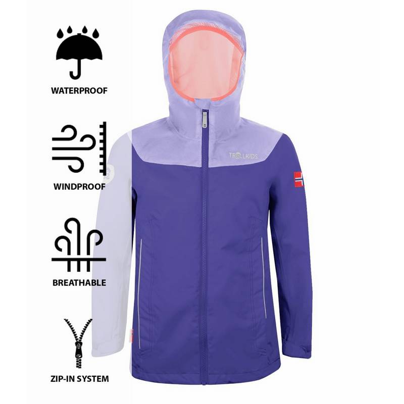 Trollkids Bergen Regenjacke Mädchen