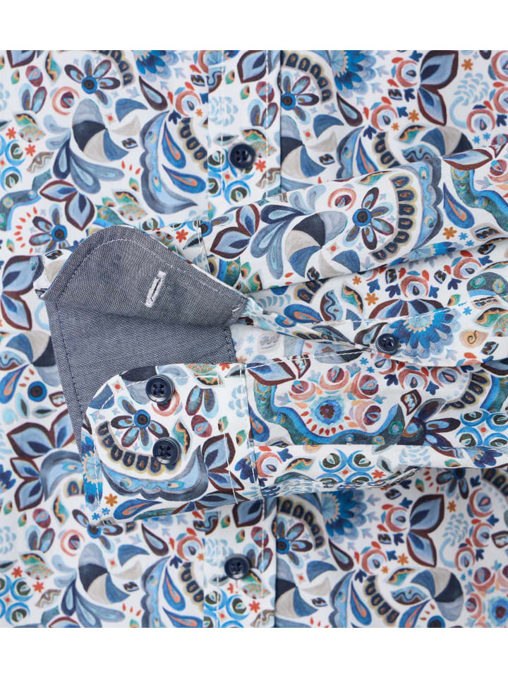CASAMODA Freizeithemd in Blau günstig kaufen