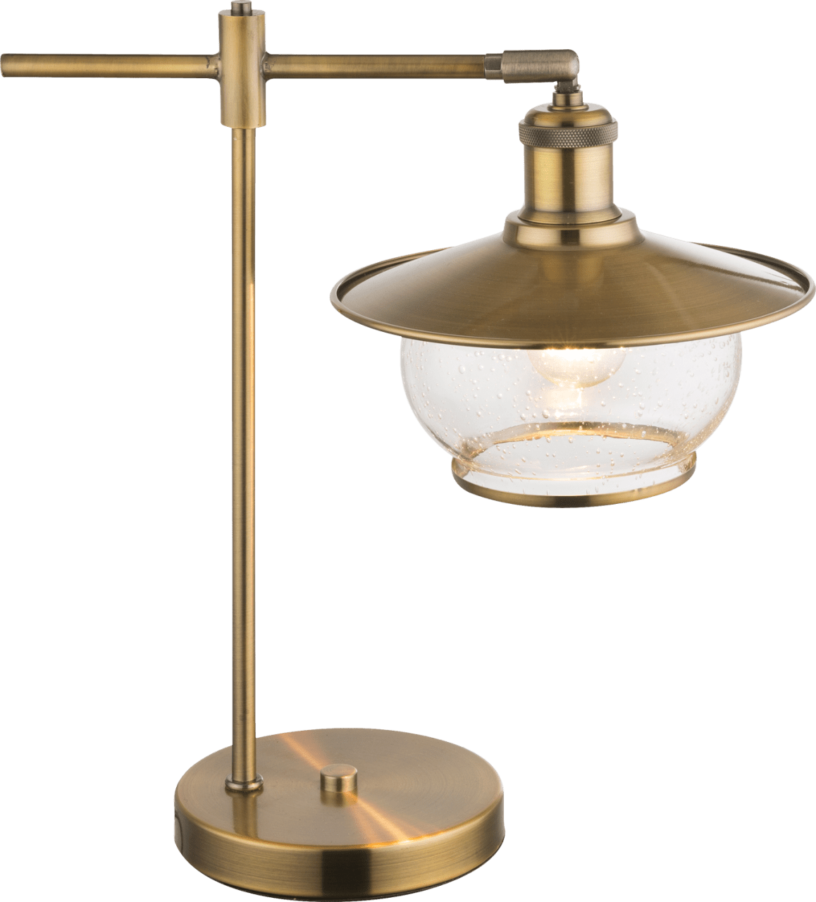 Globo Lighting - NEVIS - Tischleuchte Metall bronzefarben, 1x E27