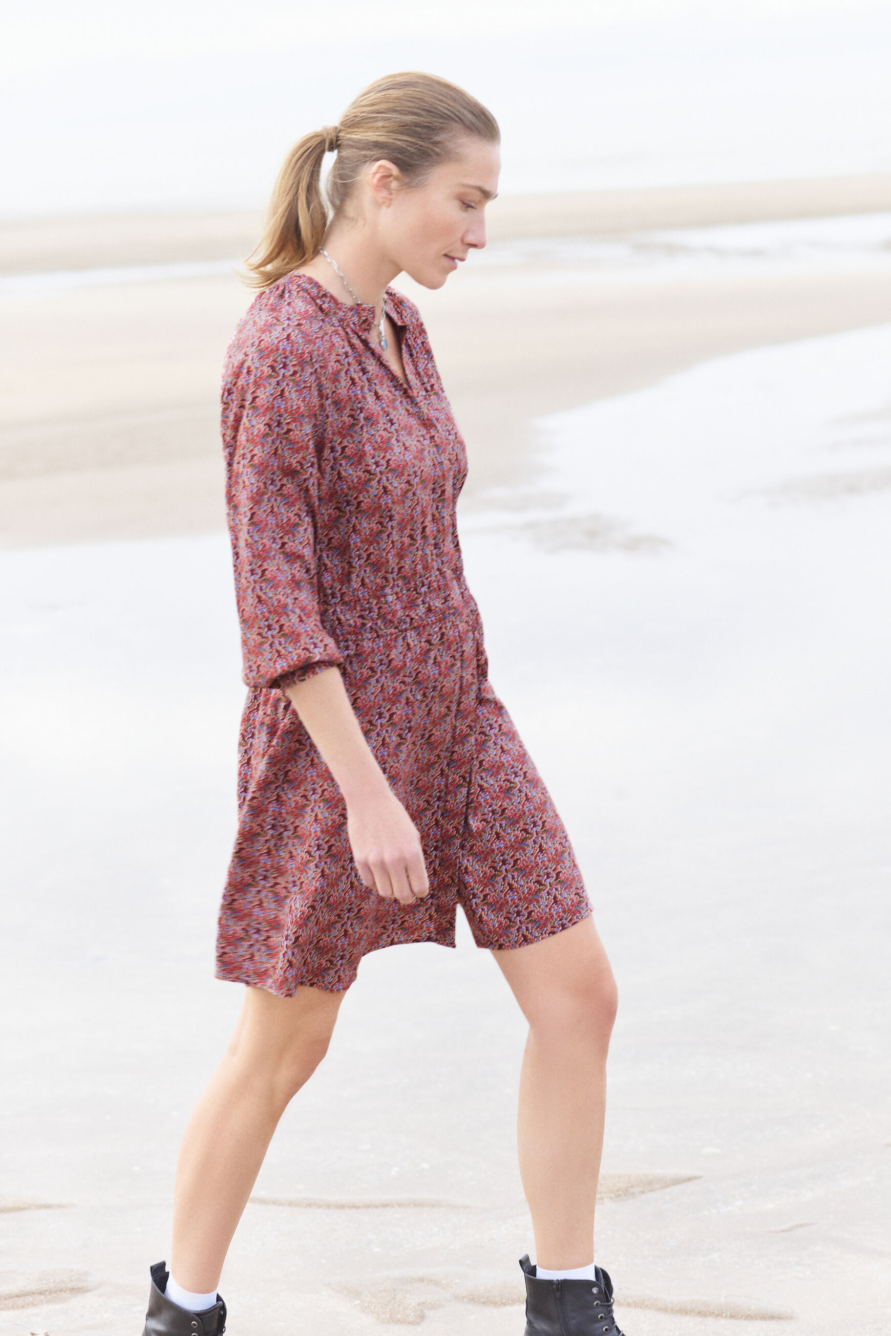 robe constance rose framboise femme