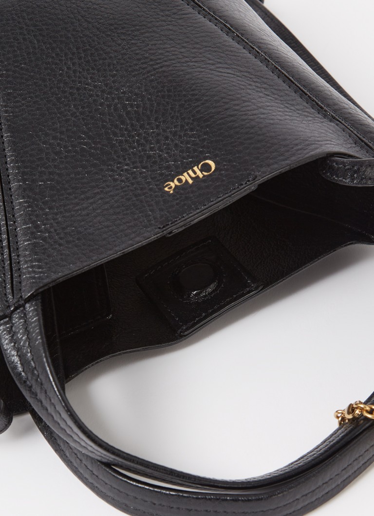 Chloé Spin calfskin crossbody bag with detachable shoulder strap