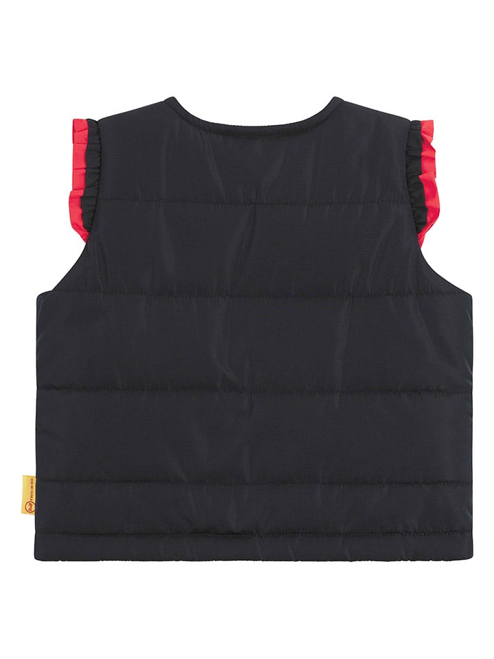 Steiff Steppweste in Schwarz/ Rot günstig kaufen
