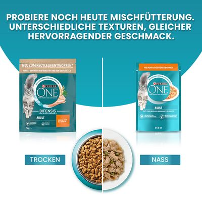 PURINA ONE Adult Huhn & Vollkorngetreide