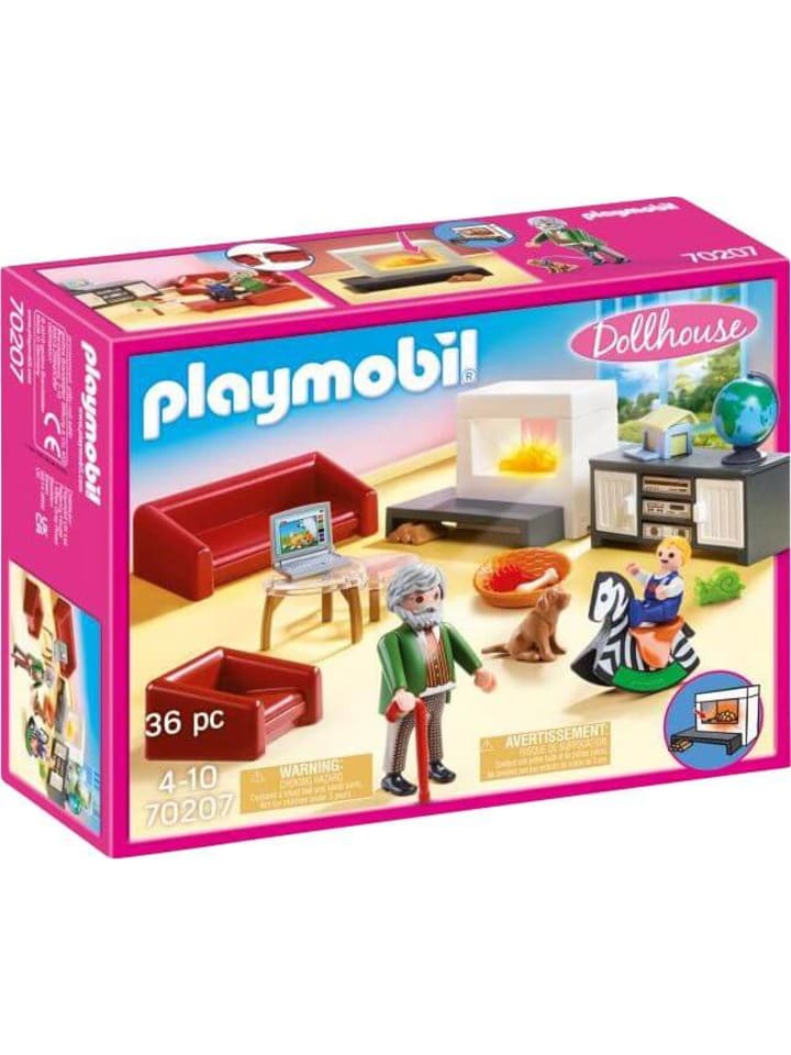 Playmobil Spielfigur Set Puppenhaus Gemütliches Wohnzimmer, ab 4 Jahre günstig kaufen onesize