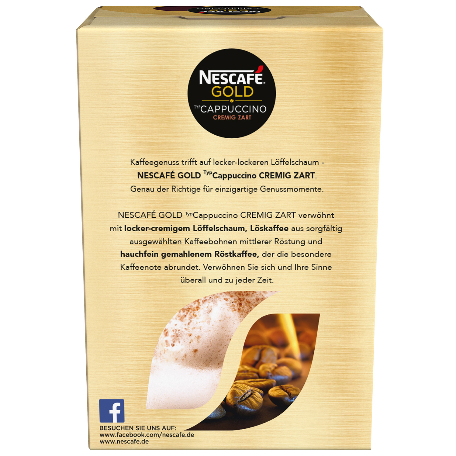 Nescafé Gold Typ Cappuccino cremig zart 10er