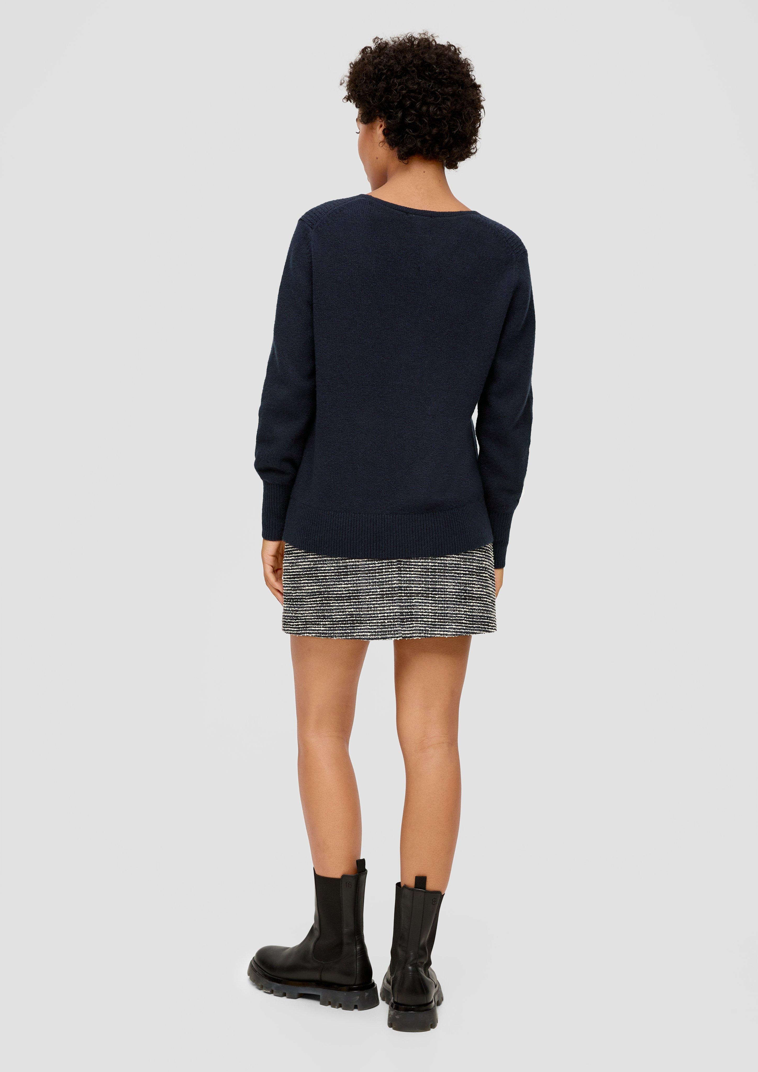 Strickpullover mit V-Ausschnitt  2134490-5959