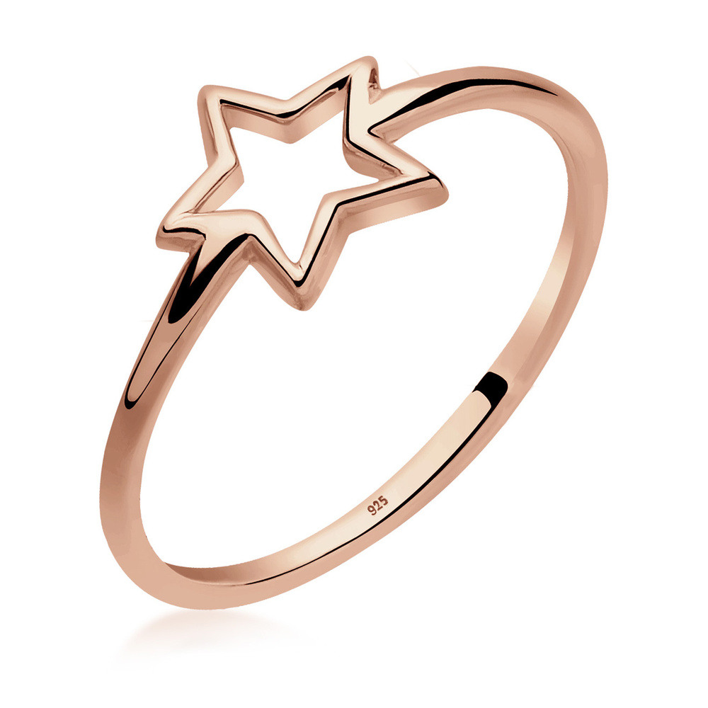 Elli Elli Bague Trendsymbol Stern 925er Sterling Silber Bague