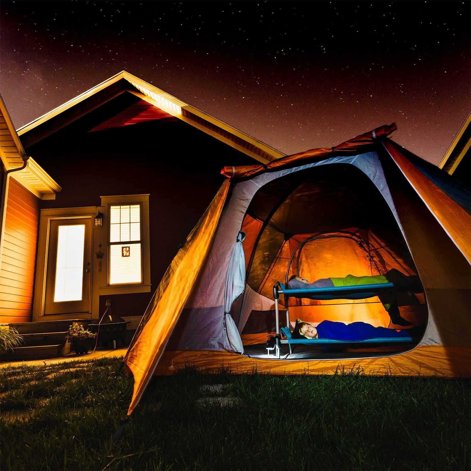 Campingbett Kid-O-Bunk mit Seitentaschen