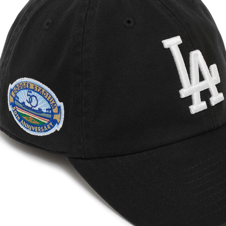 47 Brand MLB L.A. Dodgers Cooperstown Double Under 47 Clean Up Black