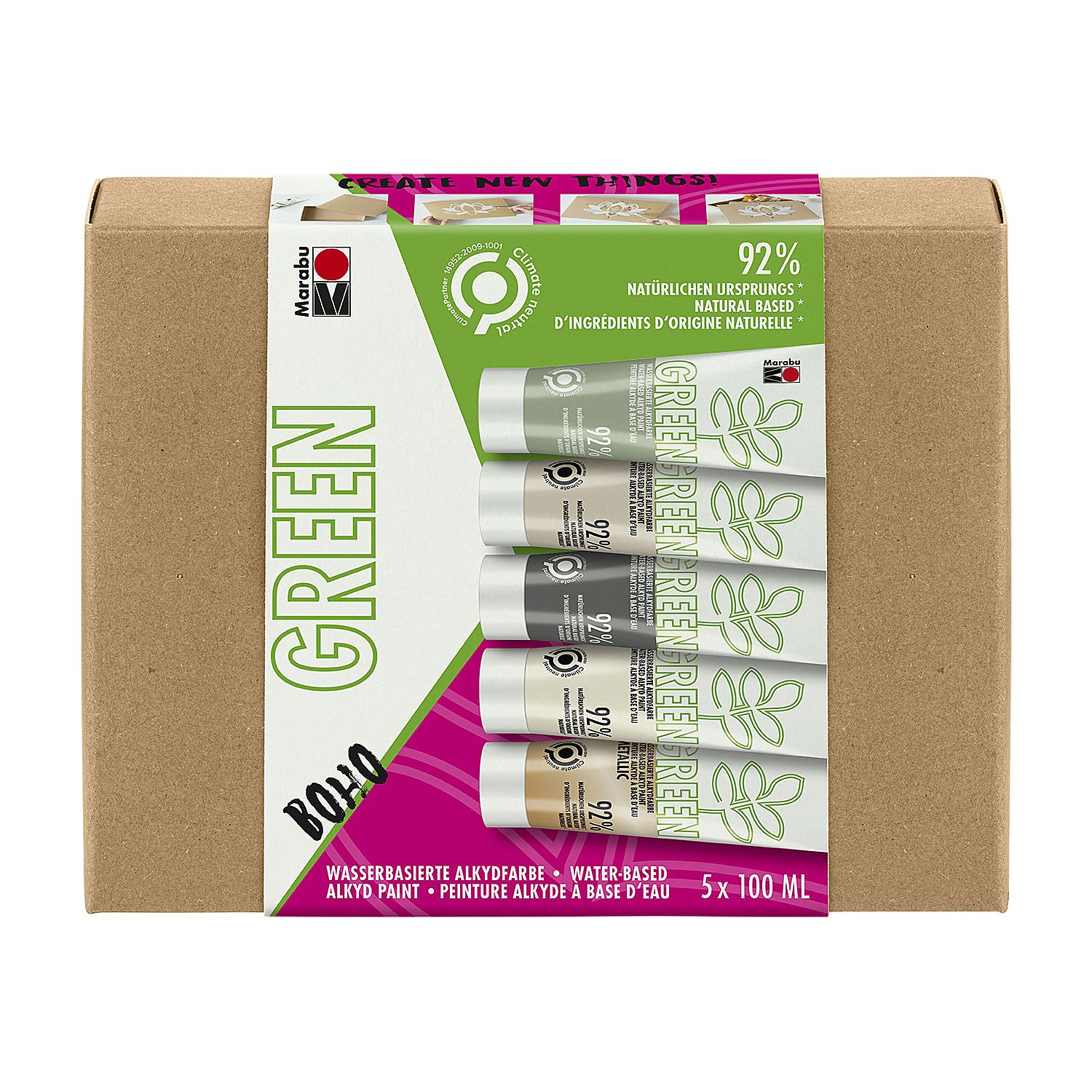 Marabu GREEN Kreativfarben 