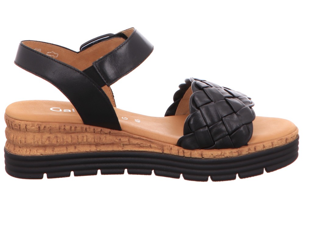 GABOR Klassische Sandalen schwarz