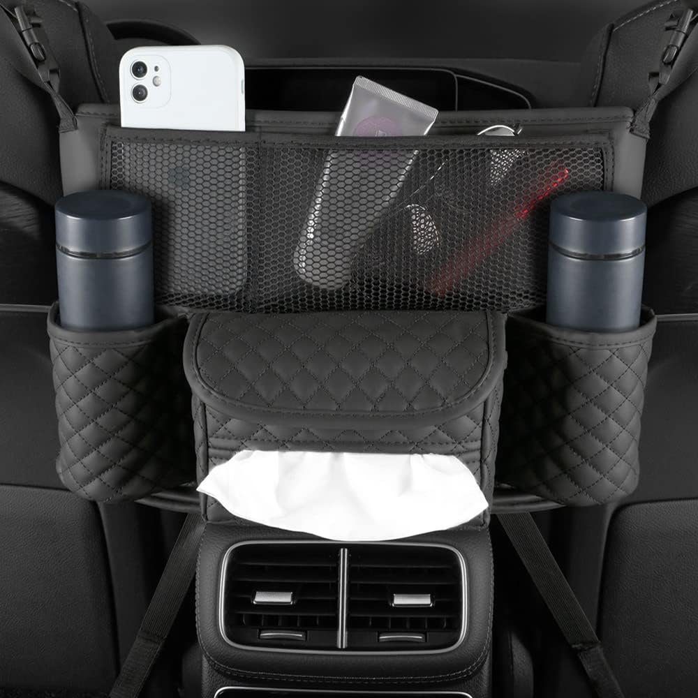 Wenta Auto-Rückenlehnentasche Autositz-Organizer mit Stauraumtasche, Universal Car Pocket Handtaschenhalter