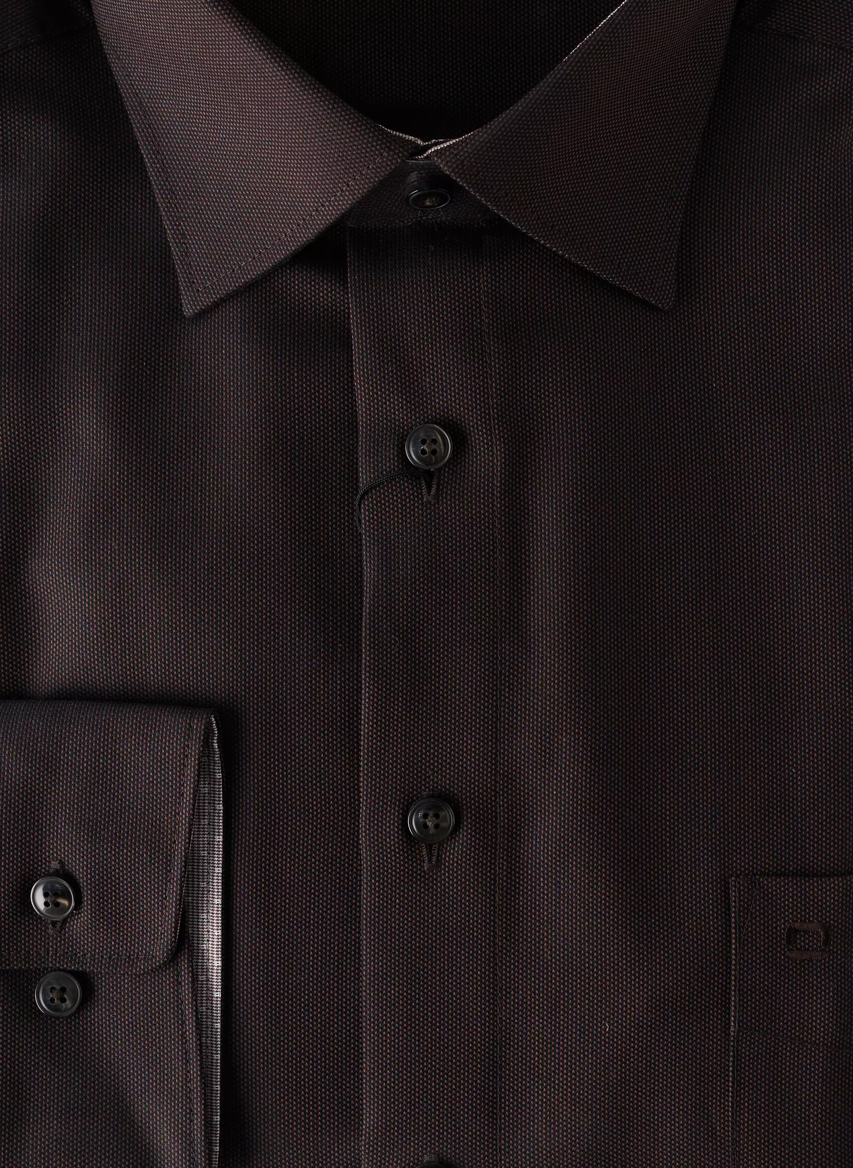 Olymp Manches Longues Homme couleur marron
