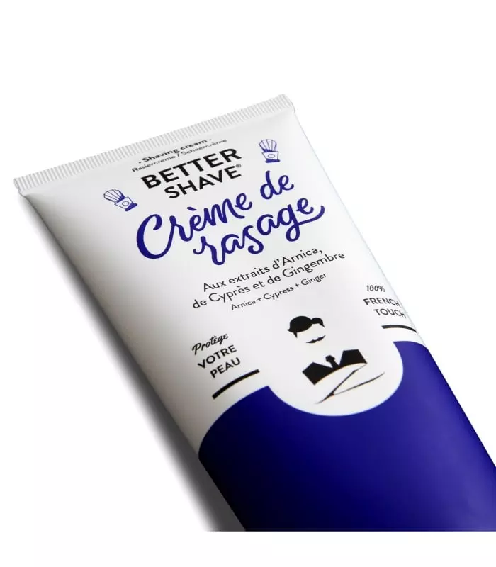BETTER-SHAVE Crème de Rasage Protectrice Anti-Irritations