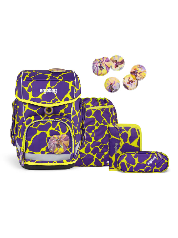 Ergobag Cubo Schulranzen-Set 5-teilig in SuBärkraft günstig kaufen onesize