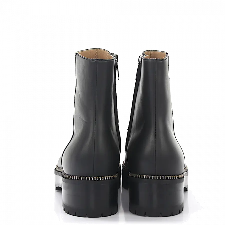 Sergio Rossi - Stiefeletten BOOTS Kalbsleder - schwarz