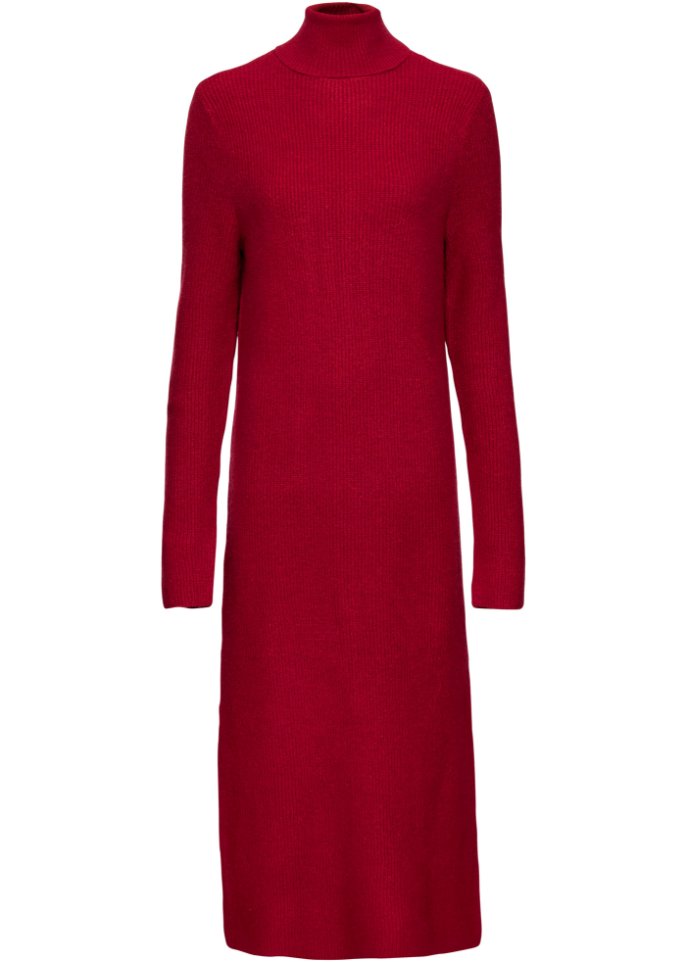 Strickkleid mit Rollkragen
