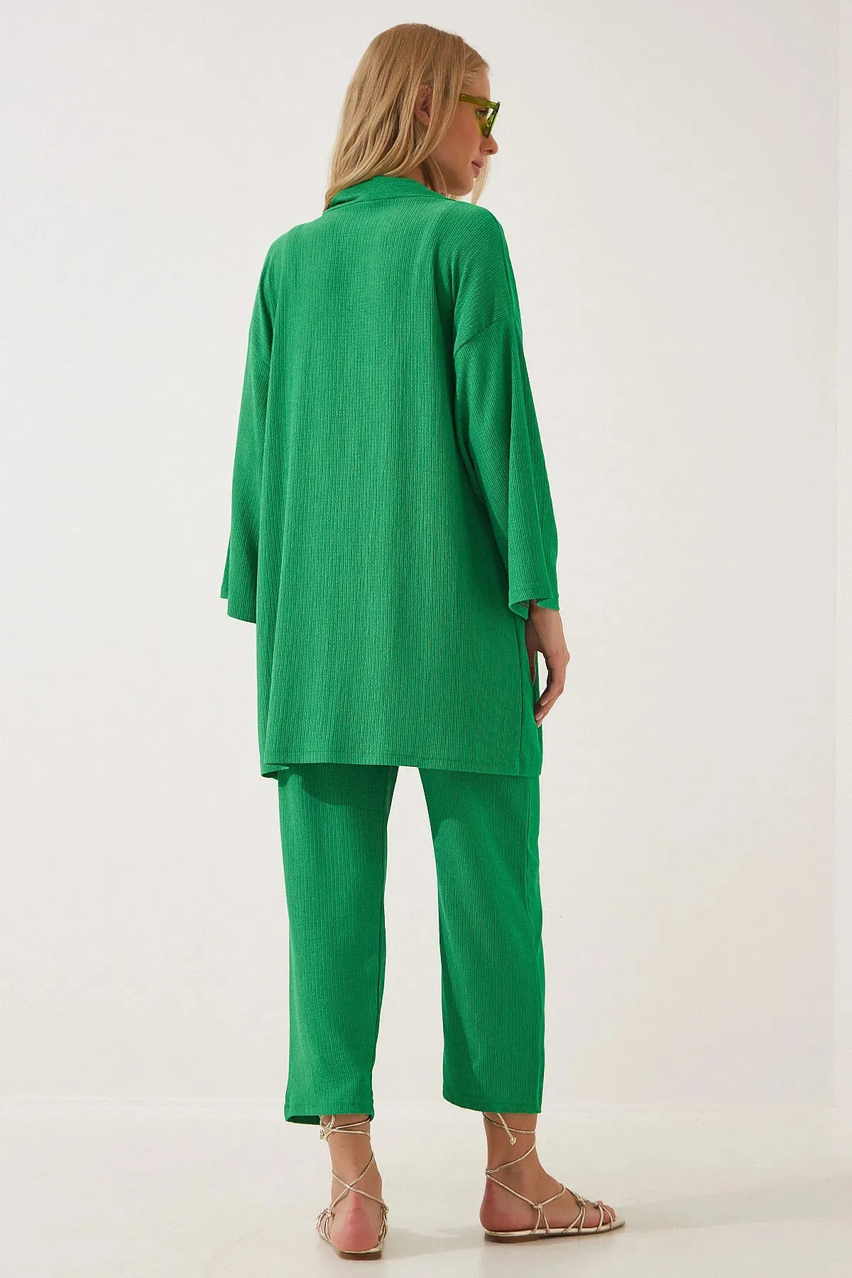 MOTTİSTORE  Zweiteiler - Grün - Oversized