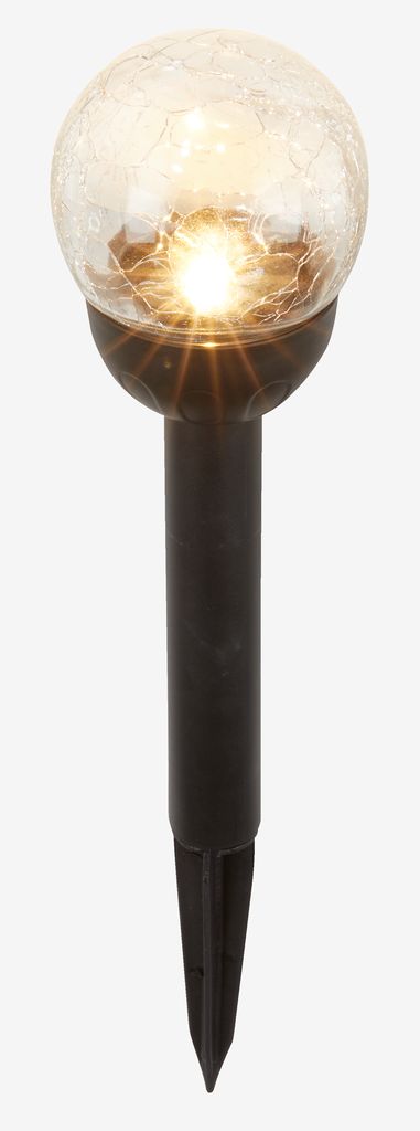 SVARTAND Lampa solarna SVARTAND Ø8xW35cm czarna