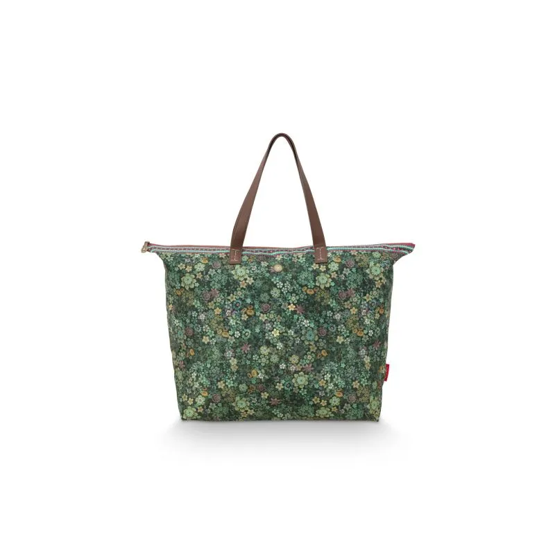 Pip Studio Tote Bag Tutti i Fiori - Green