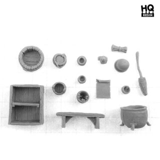 HQ Resin - Witch House Basing Kit