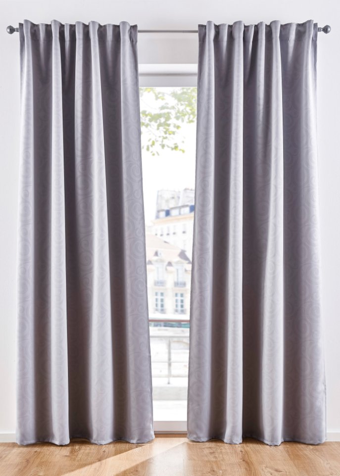 Verdunkelungsvorhang mit Thermofunktion (1er Pack)
