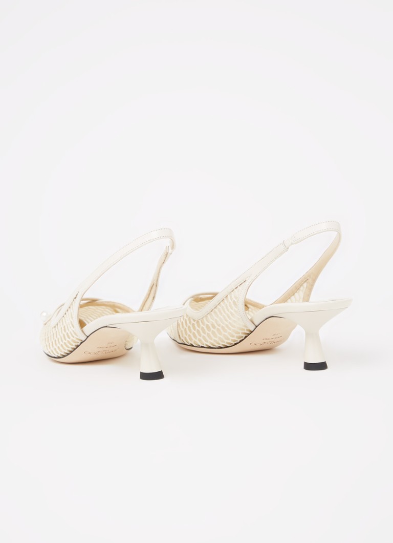 Jimmy Choo Amita 45 slingback with suede details