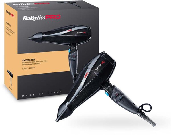 BaByliss Pro Excess-HQ Ionic 2600 Watt Haartrockner