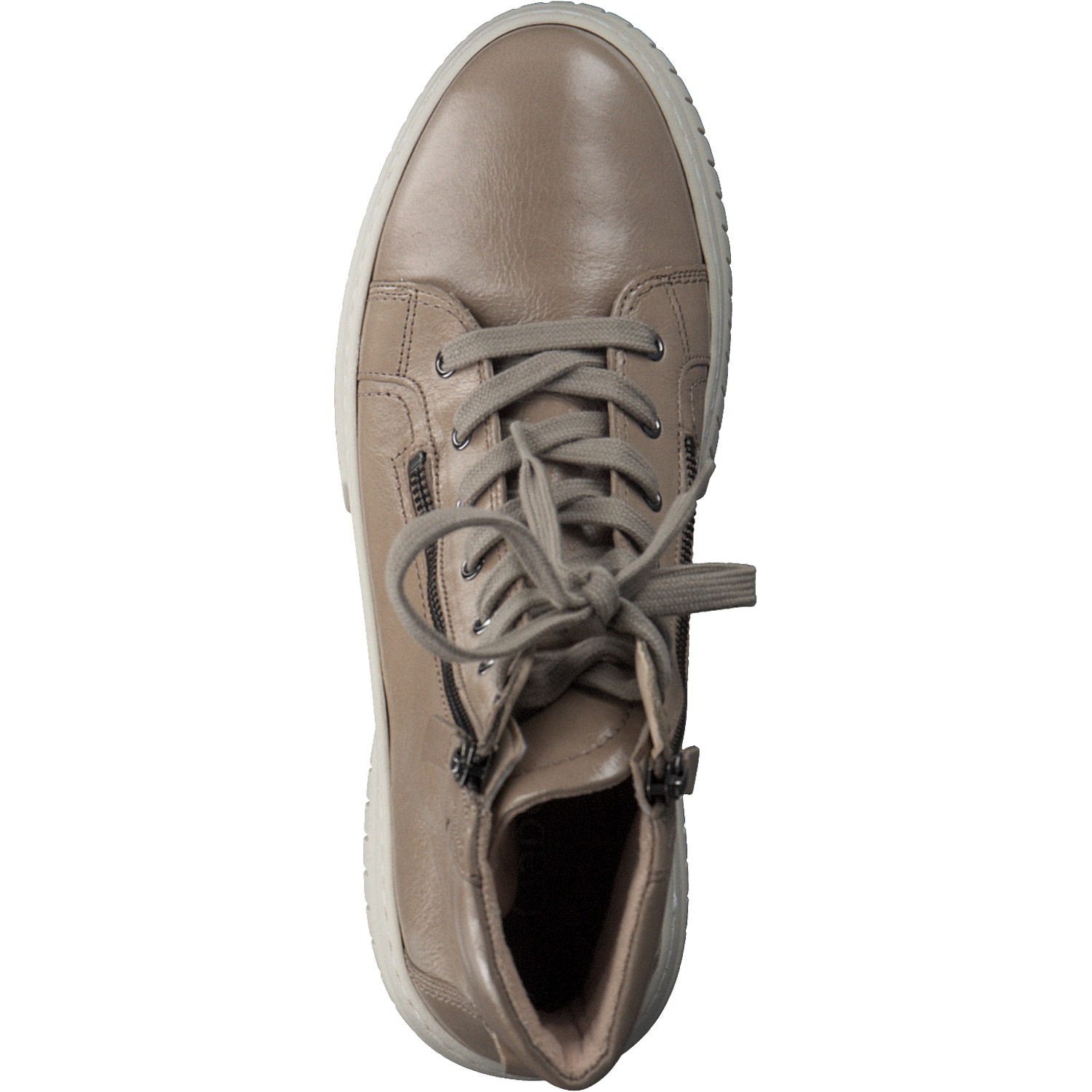 Gabor 93.761, Schnürstiefeletten, Damen, Kiesel (beige)