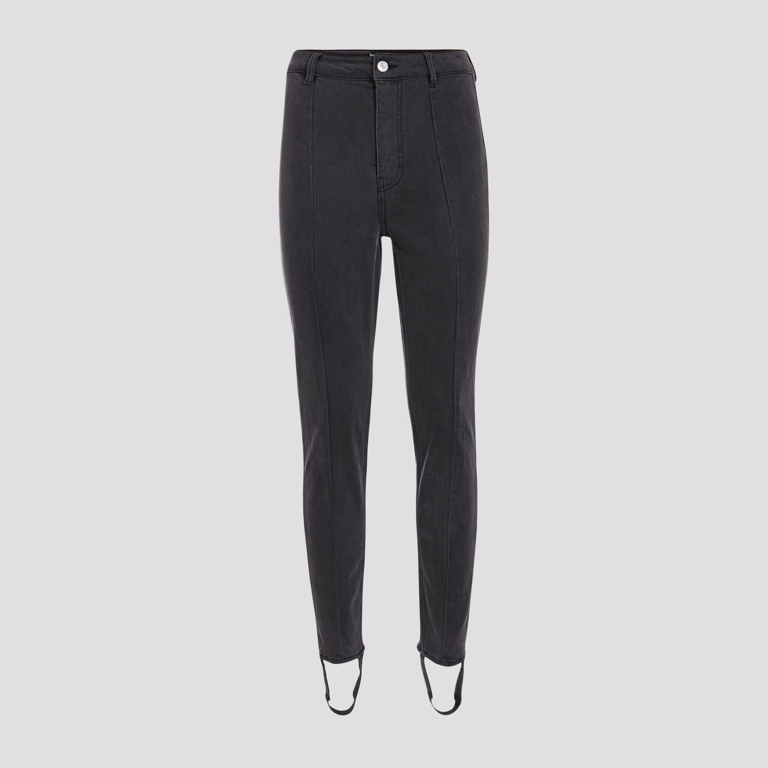 Jegging fuseau denim gris femme | Cache Cache