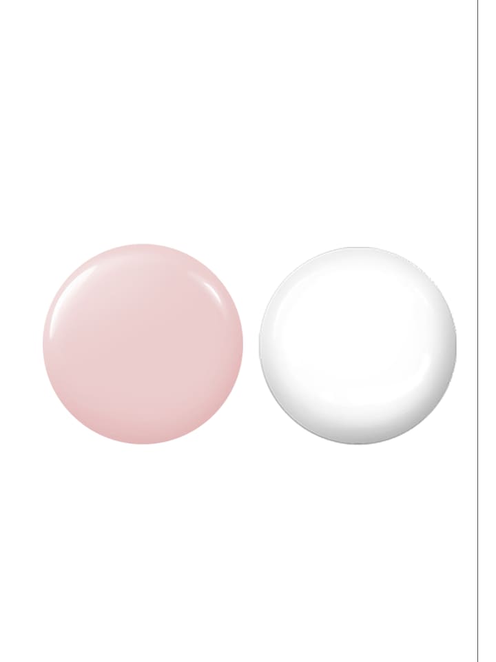 Didier Lab Nagellack SET Fiber Base   Top Super Shiny in milky pink günstig kaufen onesize