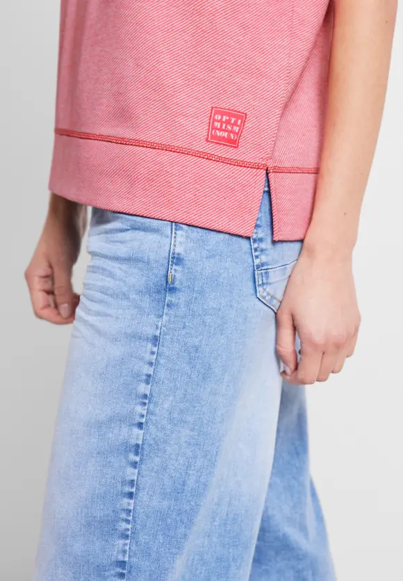 CECIL Sweatshirt mit Halbarm