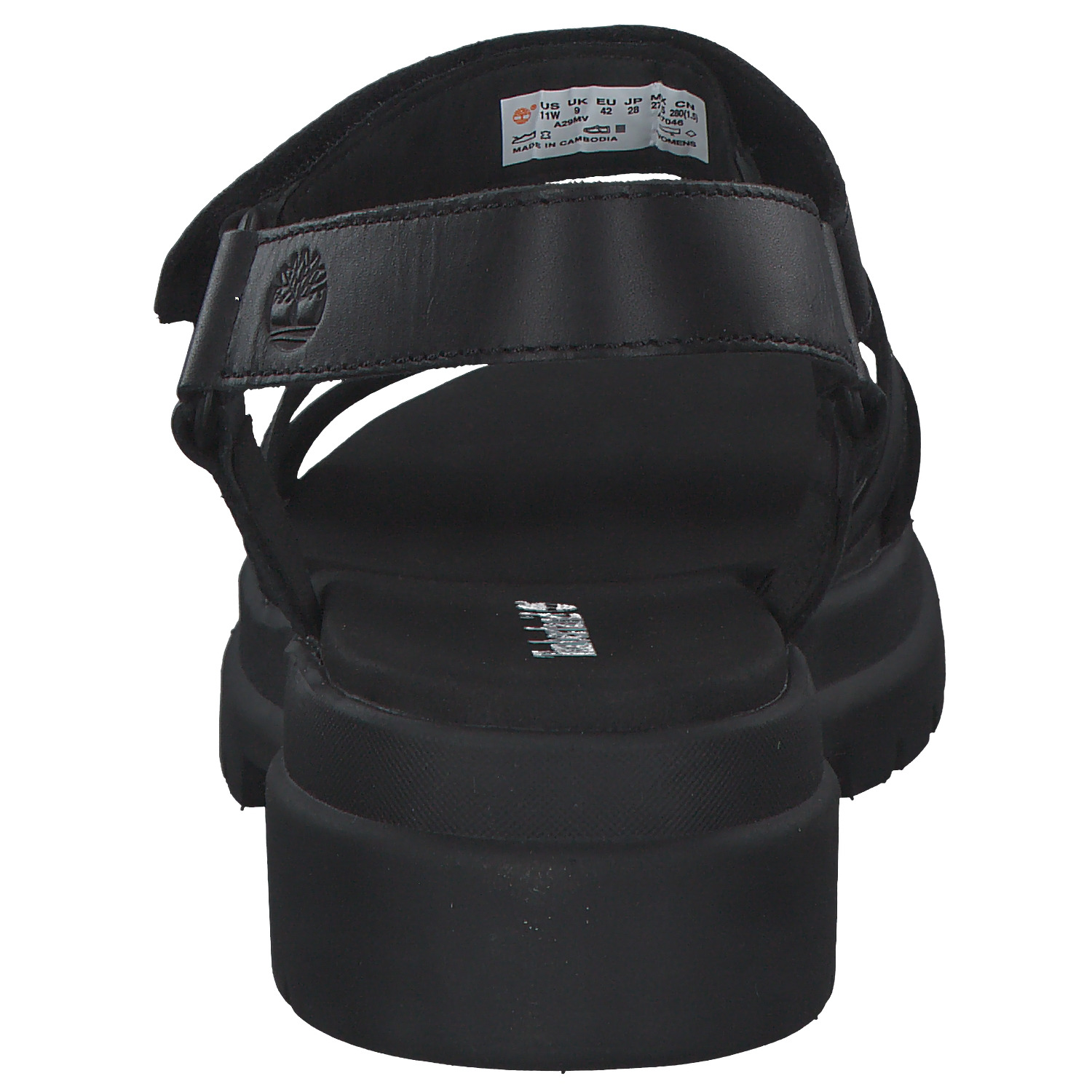 Timberland London Vibe 3, Keilsandaletten, Damen, Black